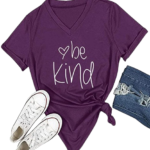 DANVOUY Womens T Shirt Casual Cotton Short